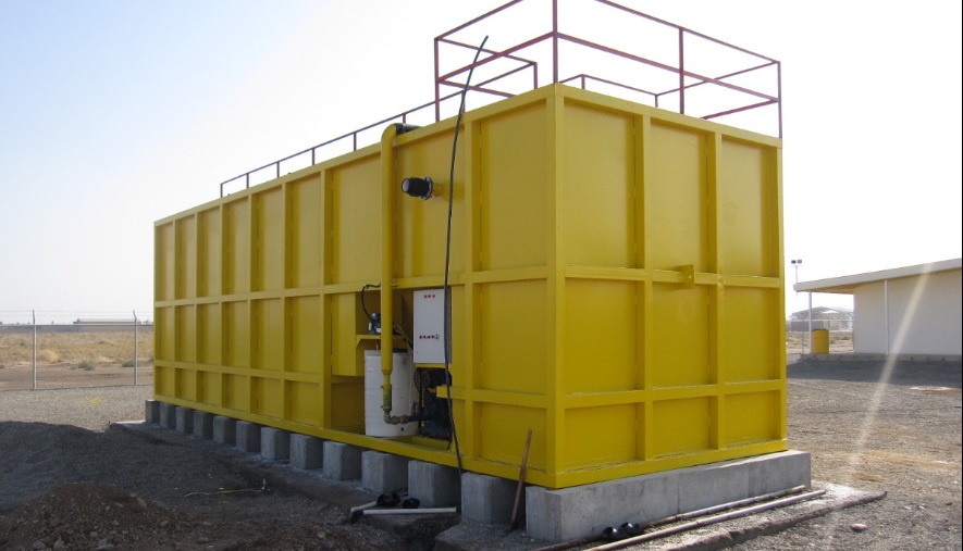 احداث تصفیه خانه فاضلاب کمپ کارگاهی  پروژه مونوریل قم