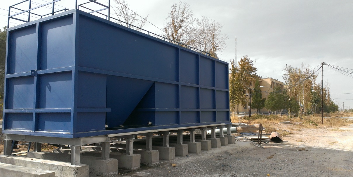 تصفیه فاضلاب شرکت فولاد معدن پیربکران 